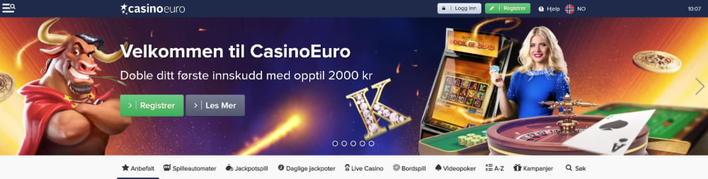 CasinoEuro omtale 2019